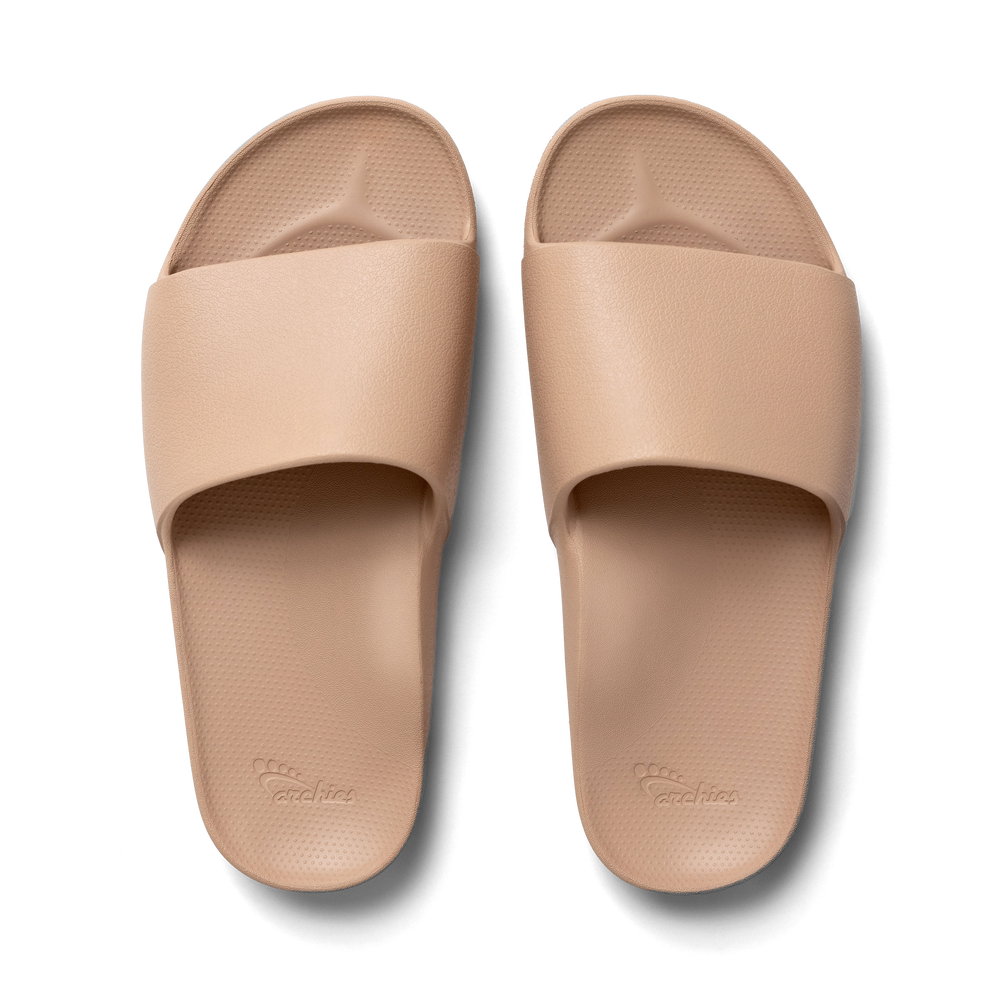 Arch Support Slides - Classic - Tan