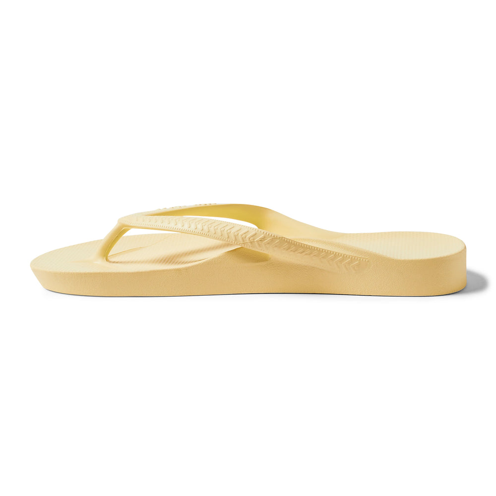  Arch Support Flip Flops - Classic - Lemon 