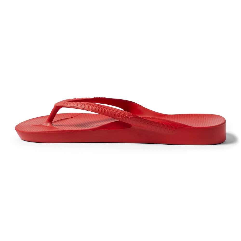  Arch Support Flip Flops - Classic - Chilli Red 