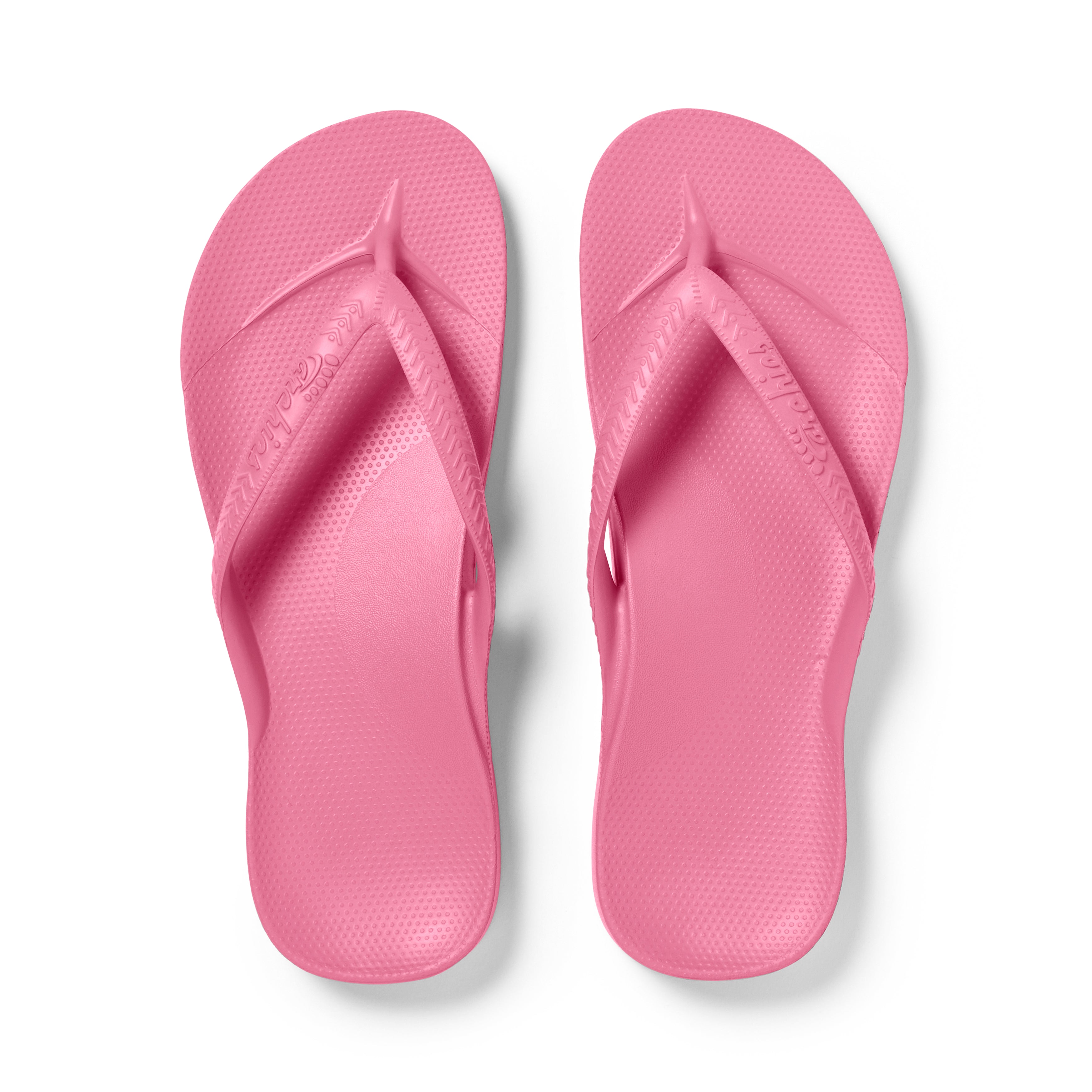 Arch Support Flip Flops - Classic - Hot Pink 