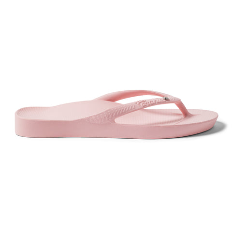 Arch Support Flip Flops - Classic - Crystal Pink – Archies Footwear | UK