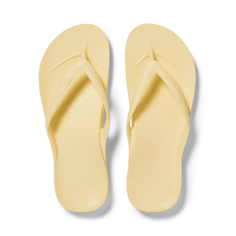 Arch Support Flip Flops - Classic - Lemon 