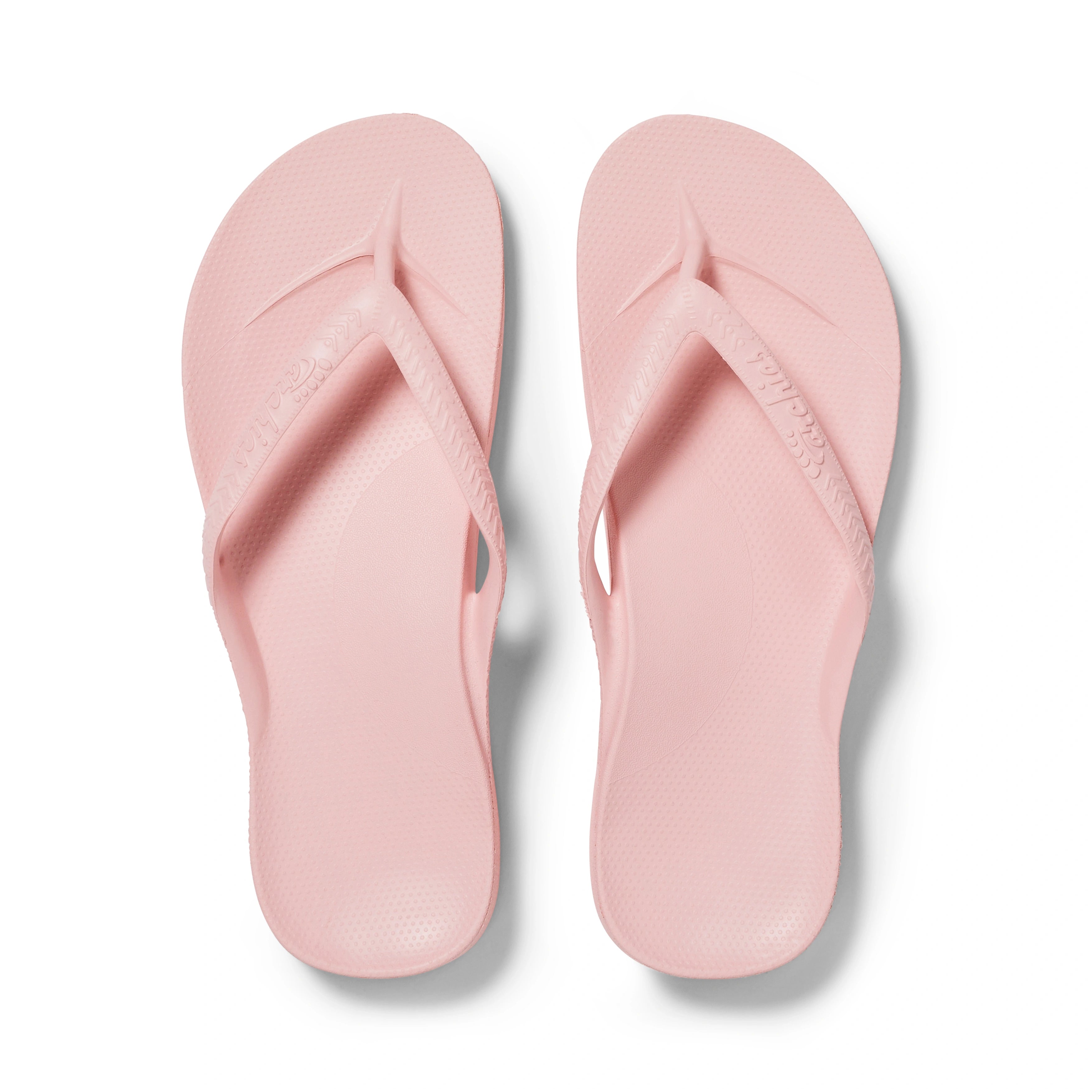 Arch Support Flip Flops - Classic - Pink 