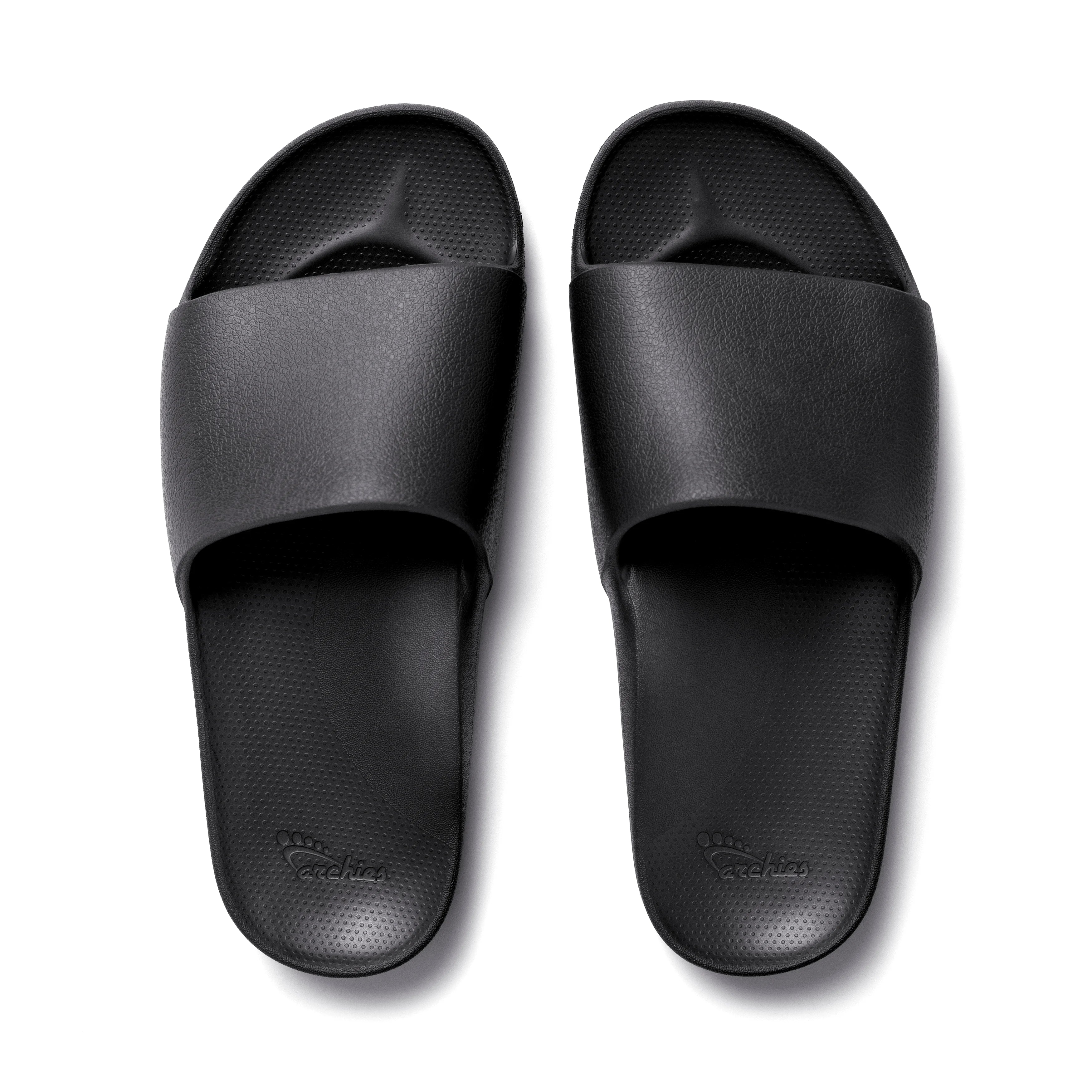 Arch Support Slides - Classic - Black 