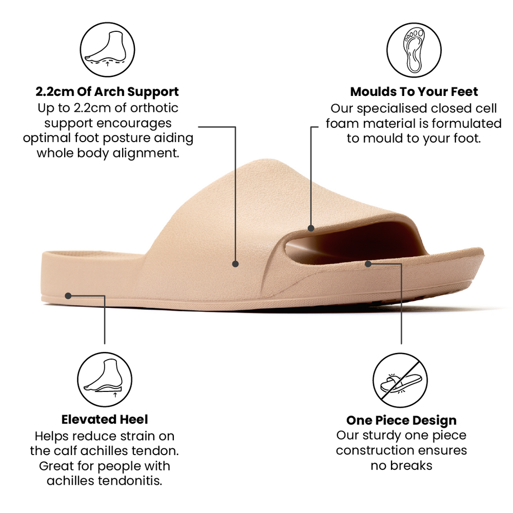  Arch Support Slides - Classic - Tan 