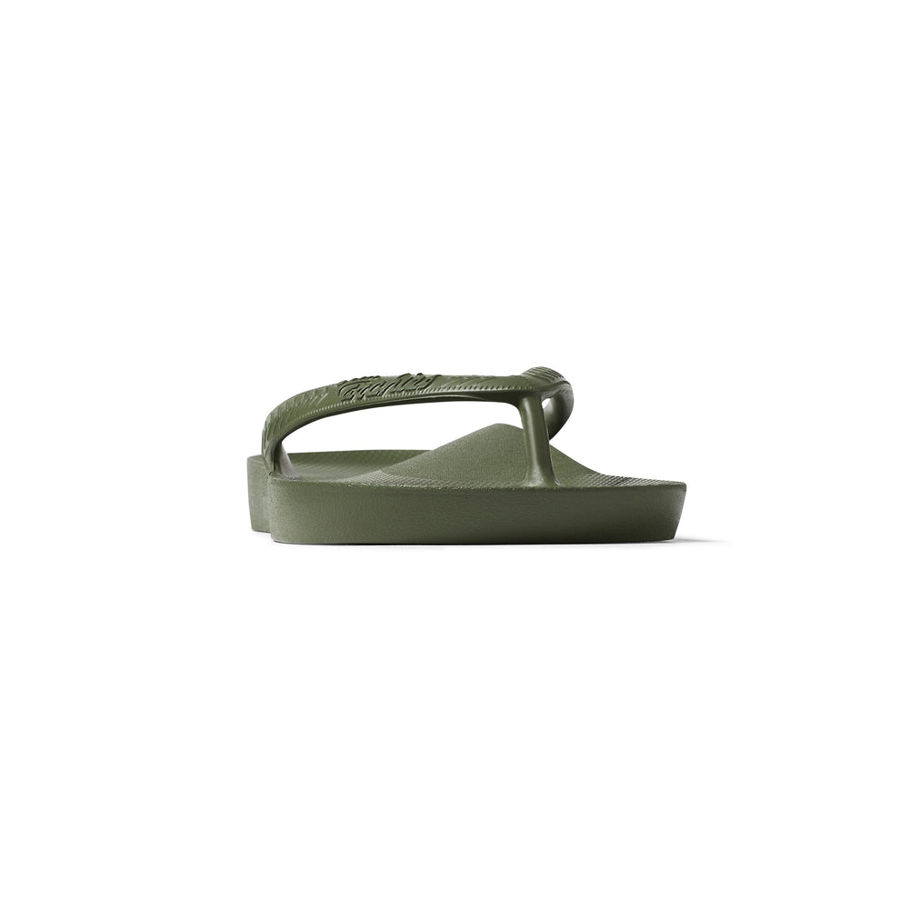 Arch Support Flip Flops - Classic - Olive 