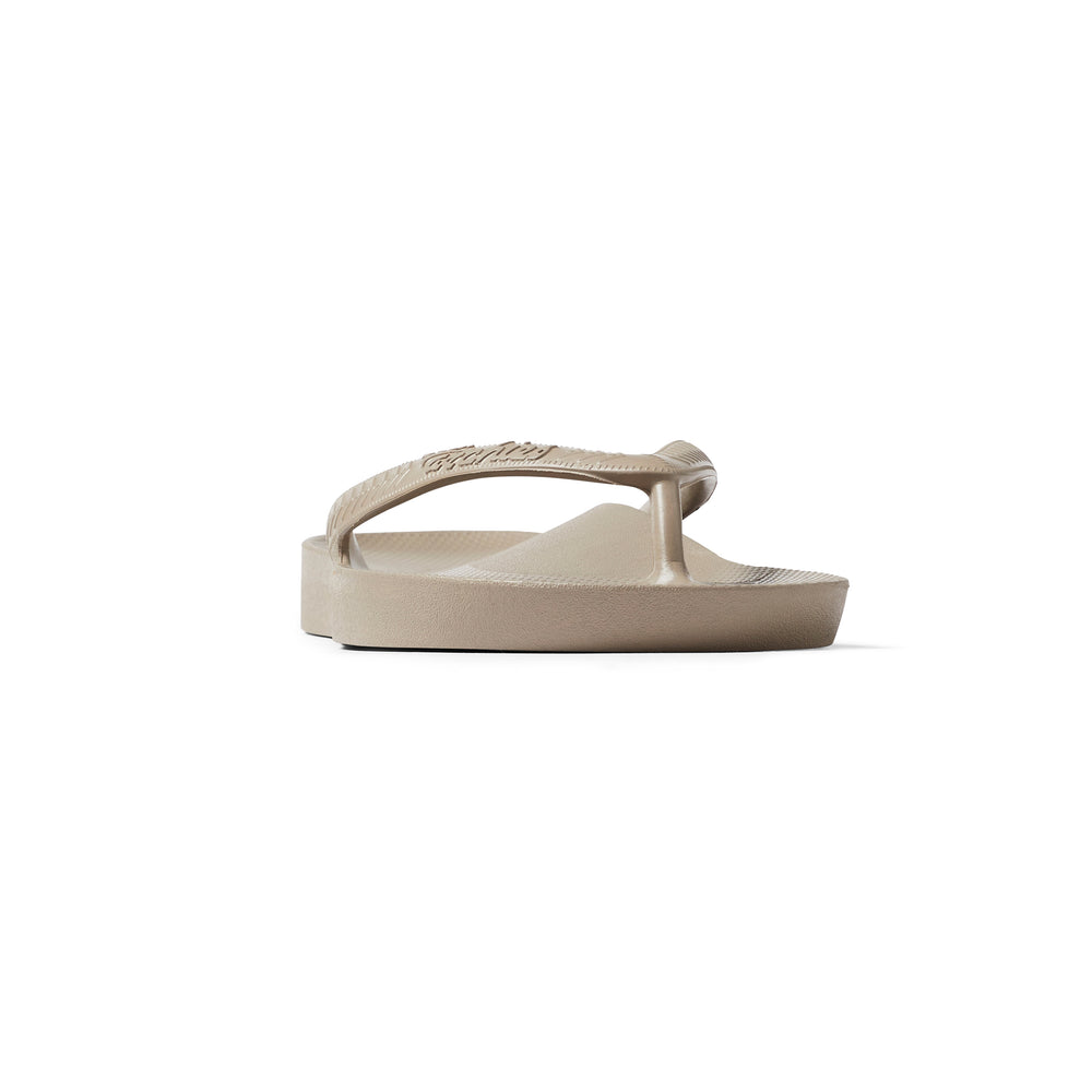 Arch Support Flip Flops - Classic - Taupe – Archies Footwear Pty